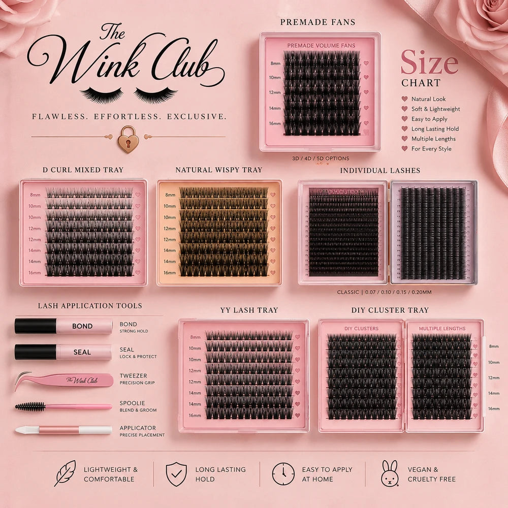DIY Eyelash Cluster Sets
