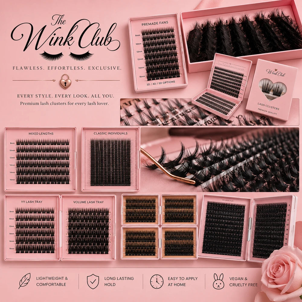 DIY Eyelash Cluster Sets