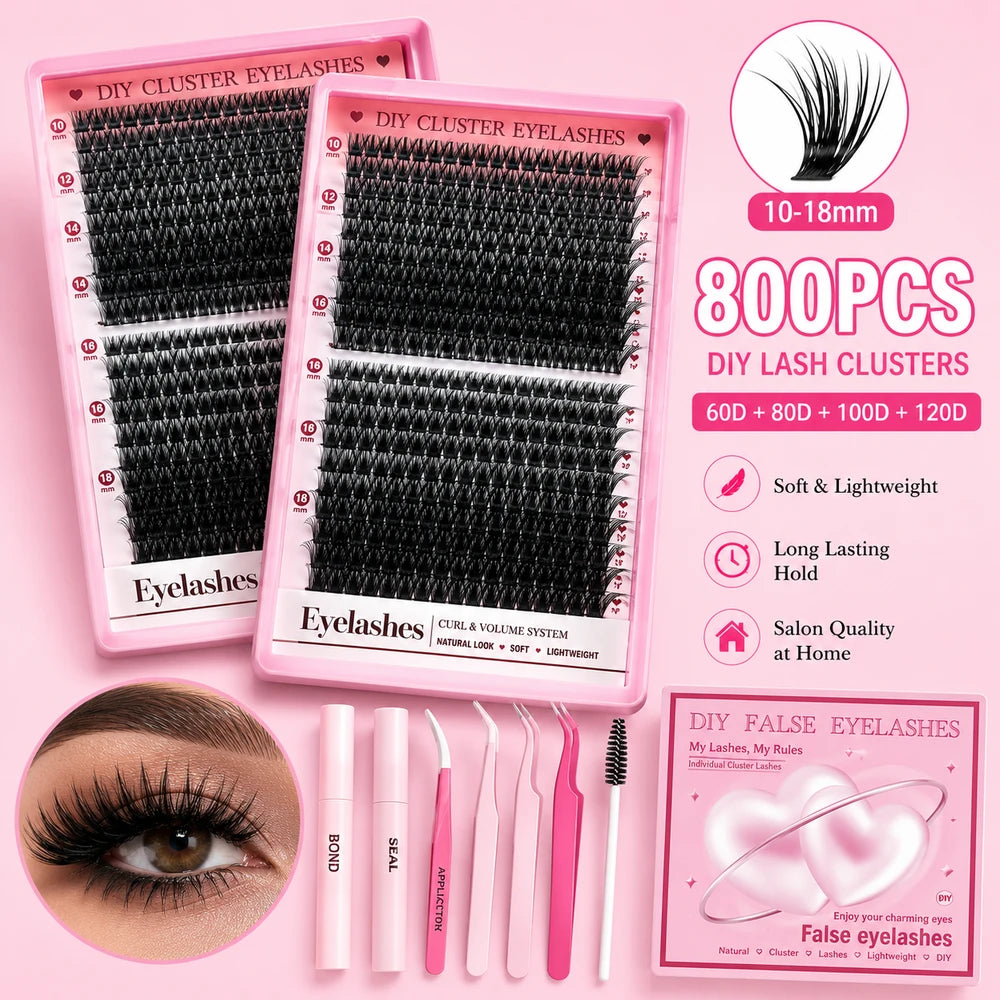DIY Eyelash Cluster Sets